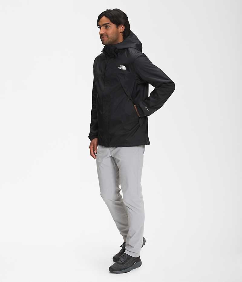 Chaqueta Impermeable The North Face Antora Hombre Negras | CL-JHLUX