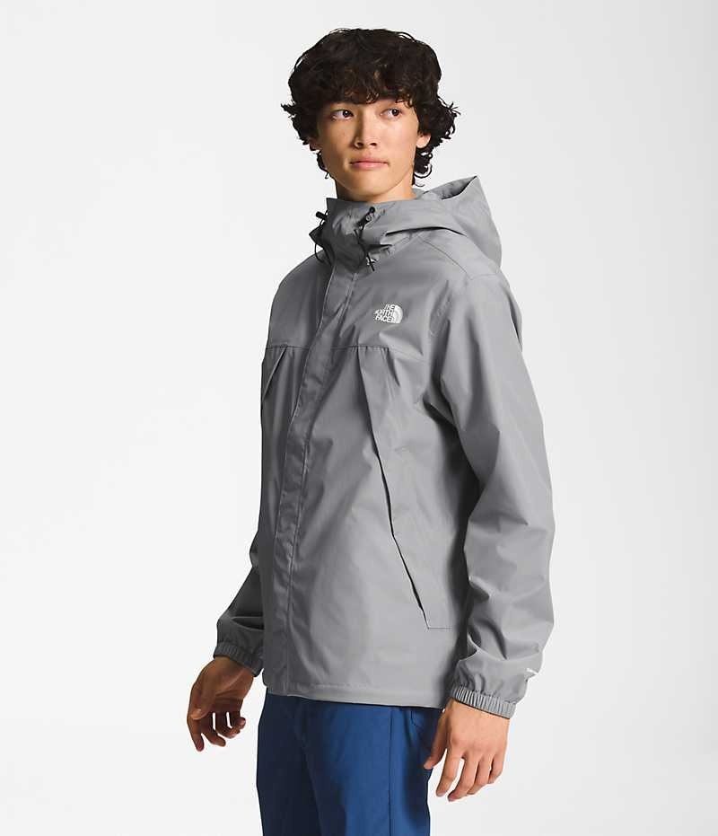 Chaqueta Impermeable The North Face Antora Hombre Gris | CHILE-ZGANC