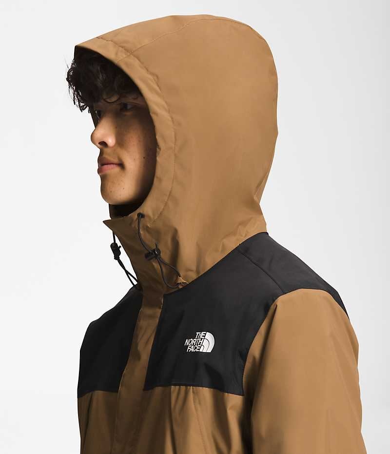 Chaqueta Impermeable The North Face Antora Hombre Negras Marrones | CL-GZCYI