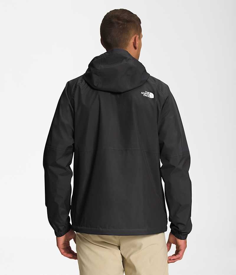 Chaqueta Impermeable The North Face Antora Hoodie Hombre Negras | CHILE-LAKGE