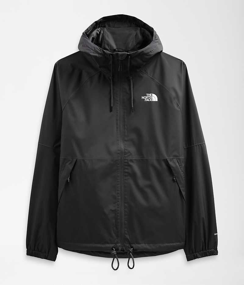 Chaqueta Impermeable The North Face Antora Hoodie Hombre Negras | CHILE-LAKGE