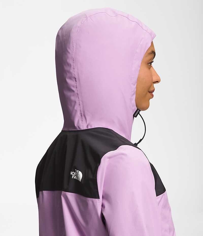 Chaqueta Impermeable The North Face Antora Mujer Lavanda | CHILE-ULHSC