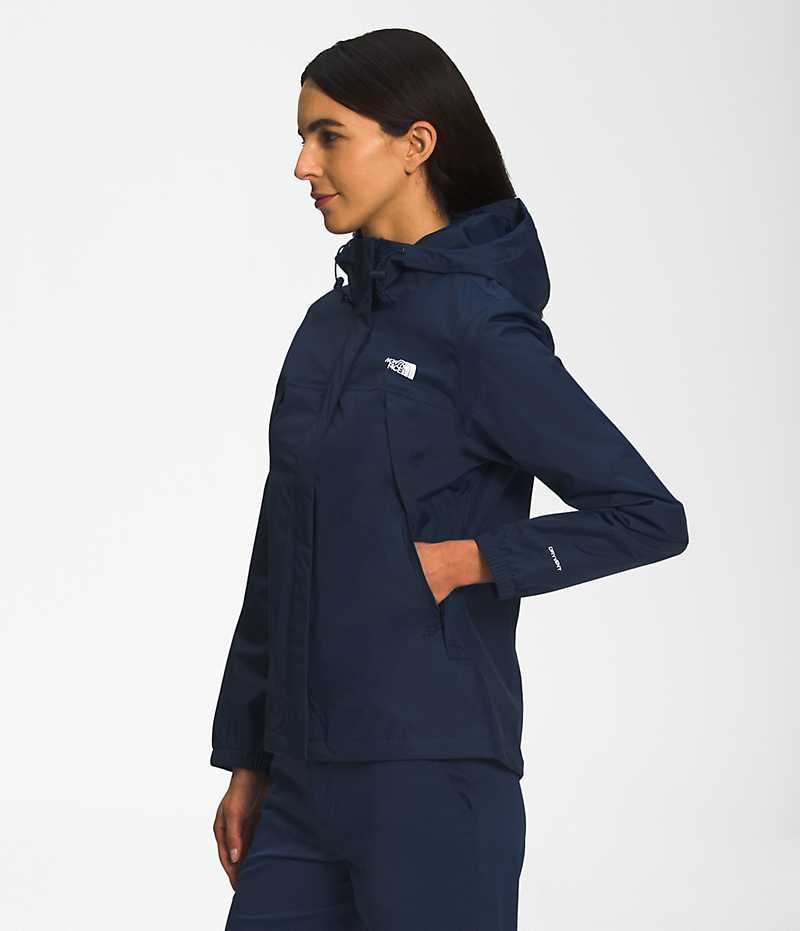 Chaqueta Impermeable The North Face Antora Mujer Azul Marino | CHILE-JPOEU