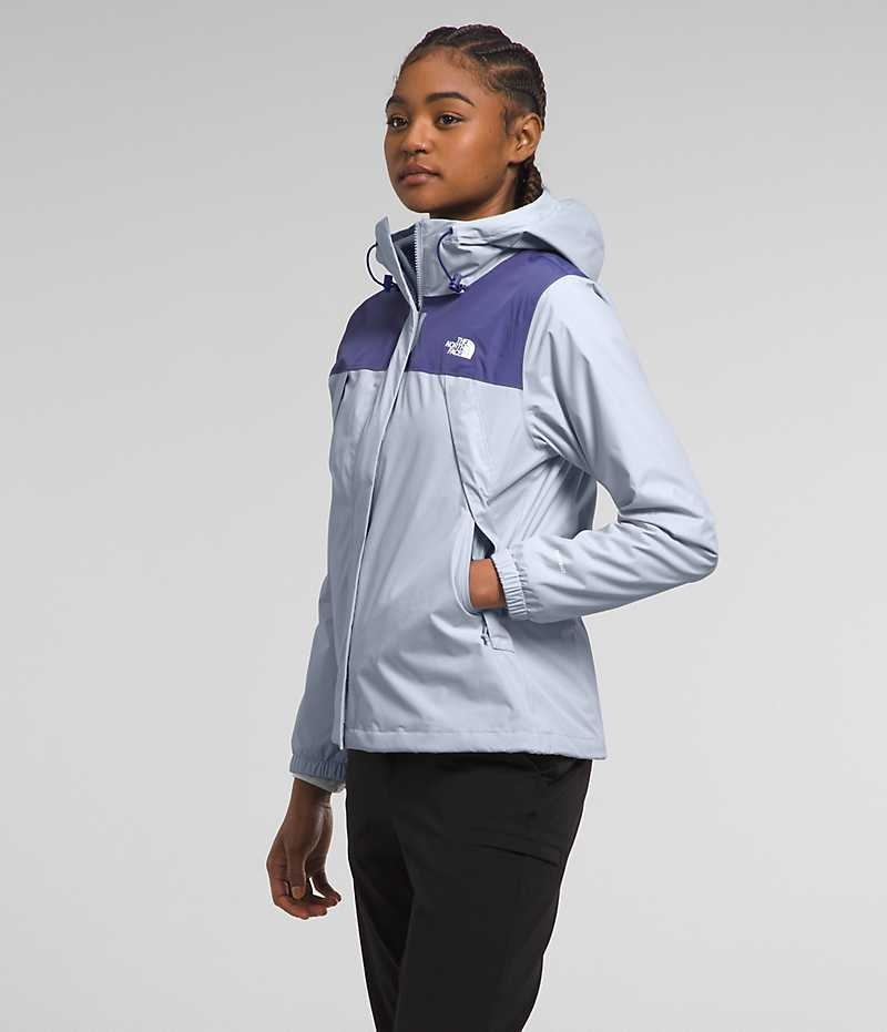 Chaqueta Impermeable The North Face Antora Triclimate® Mujer Azules | CL-ZIQFB