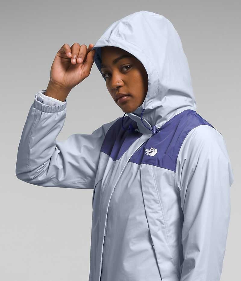 Chaqueta Impermeable The North Face Antora Triclimate® Mujer Azules | CL-ZIQFB