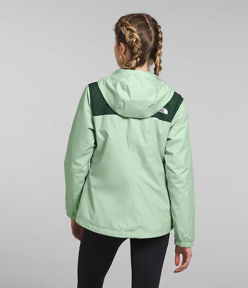 Chaqueta Impermeable The North Face Antora Triclimate® Mujer Verde Menta | CHILE-YOWKG