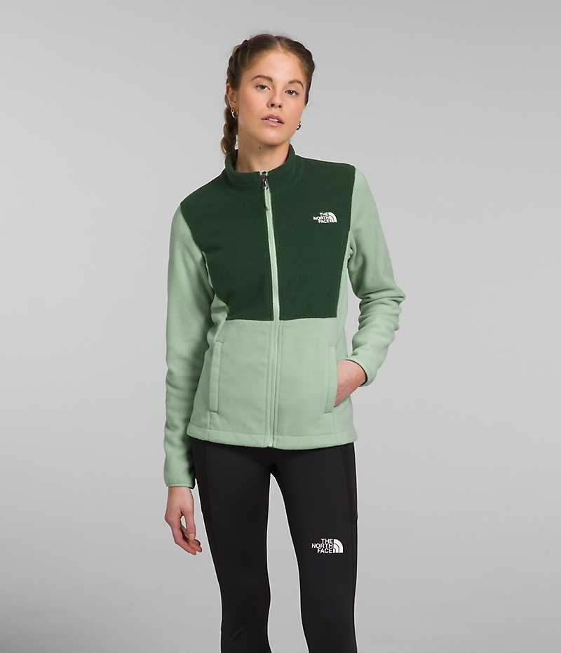 Chaqueta Impermeable The North Face Antora Triclimate® Mujer Verde Menta | CHILE-YOWKG