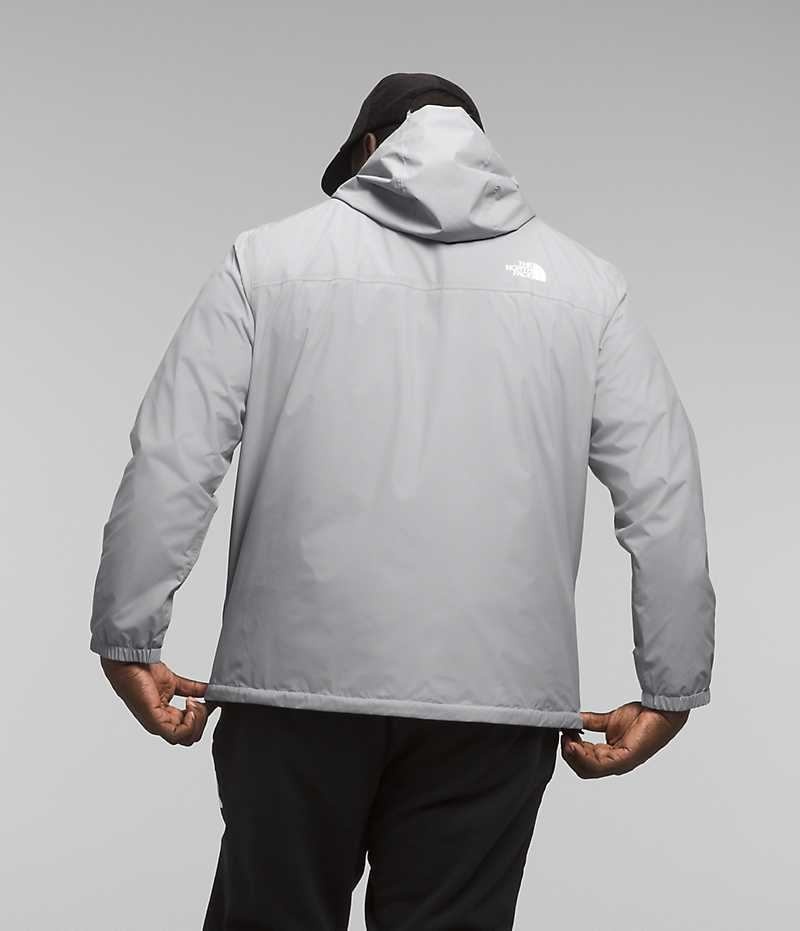 Chaqueta Impermeable The North Face Big Antora Hombre Gris | CL-WRTJO