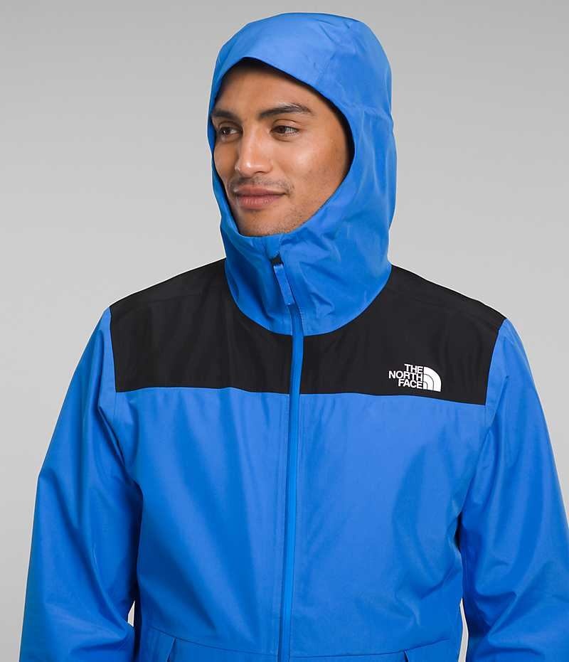 Chaqueta Impermeable The North Face Dryzzle FUTURELIGHT™ Hombre Azules Negras | CHILE-TGZEJ