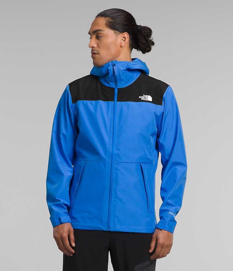 Chaqueta Impermeable The North Face Dryzzle FUTURELIGHT™ Hombre Azules Negras | CHILE-TGZEJ