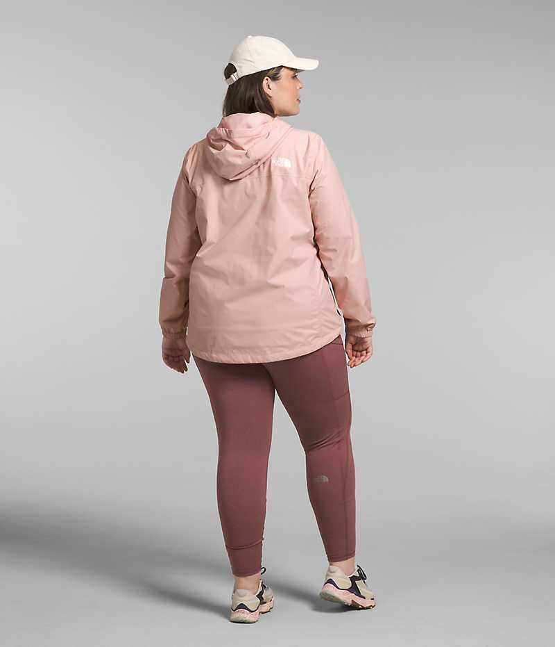 Chaqueta Impermeable The North Face Plus Antora Mujer Rosas | CHILE-QZKVI