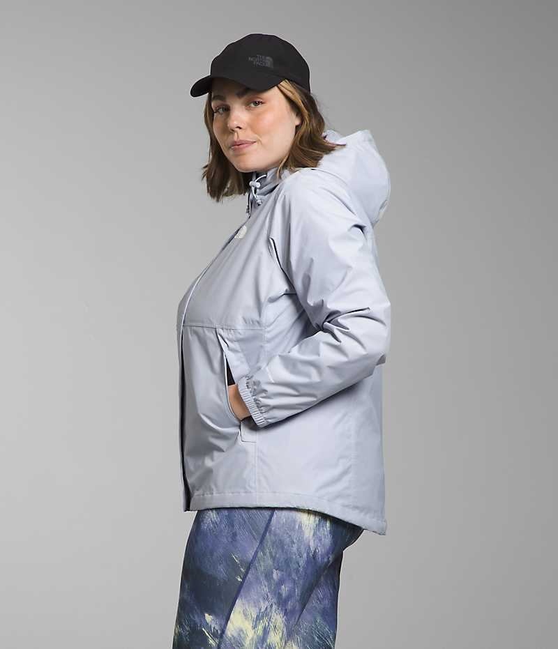 Chaqueta Impermeable The North Face Plus Antora Mujer Azules Claro | CHILE-URBAW