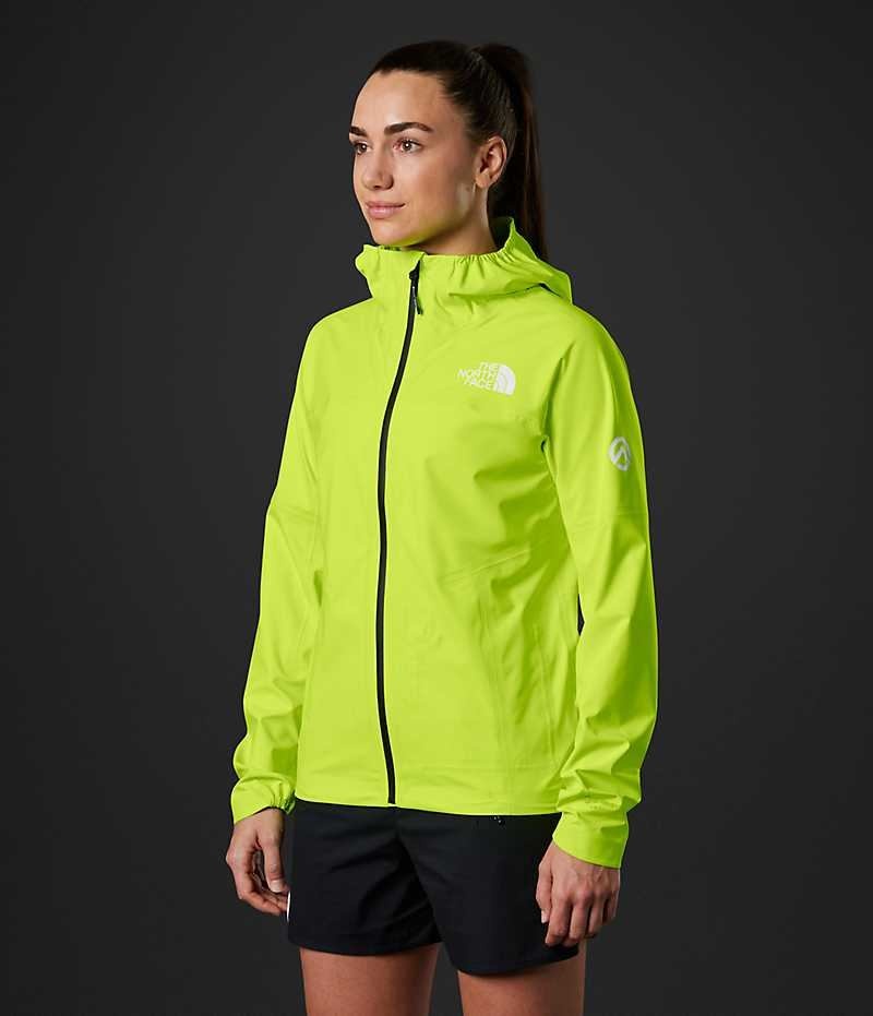 Chaqueta Impermeable The North Face Summit Series Superior FUTURELIGHT™ Mujer Verde | CL-PDHKT