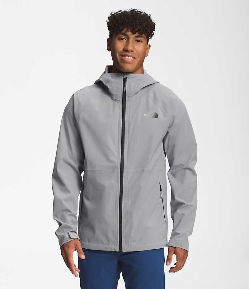 Chaqueta Impermeable The North Face Valle Vista Stretch Hombre Gris | CL-HKNYB