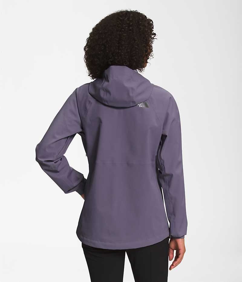 Chaqueta Impermeable The North Face Valle Vista Stretch Mujer Moradas | CL-QURFX