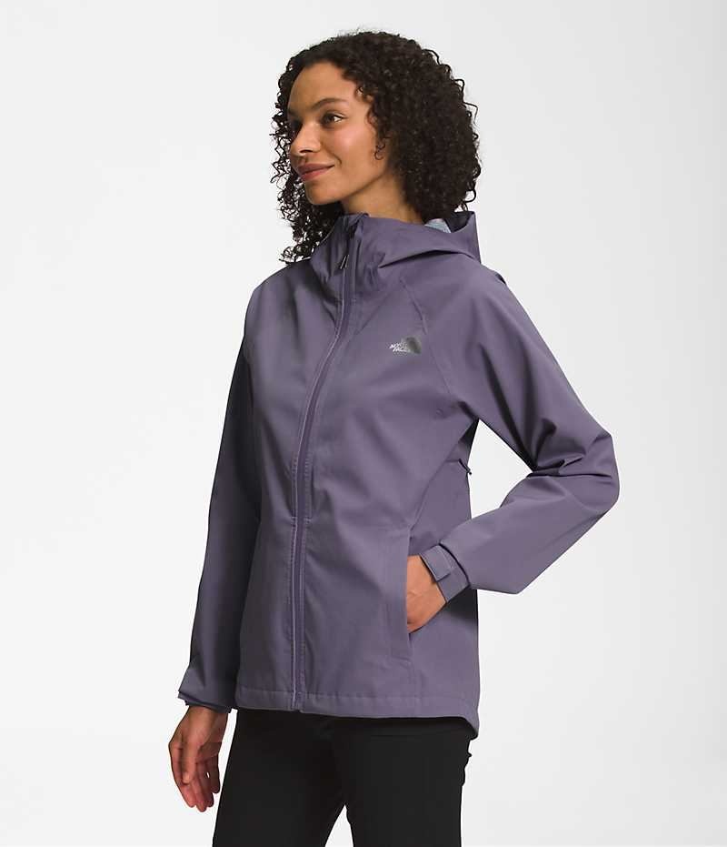 Chaqueta Impermeable The North Face Valle Vista Stretch Mujer Moradas | CL-QURFX