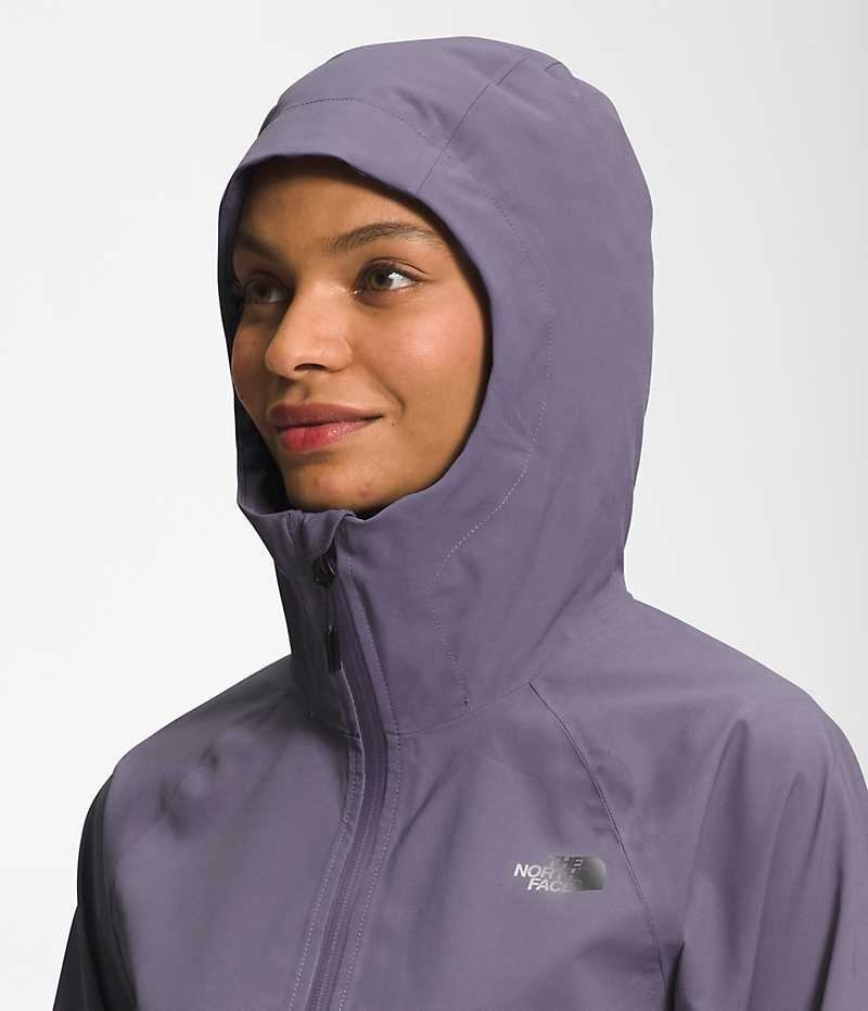 Chaqueta Impermeable The North Face Valle Vista Stretch Mujer Moradas | CL-QURFX