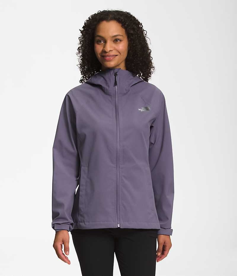 Chaqueta Impermeable The North Face Valle Vista Stretch Mujer Moradas | CL-QURFX