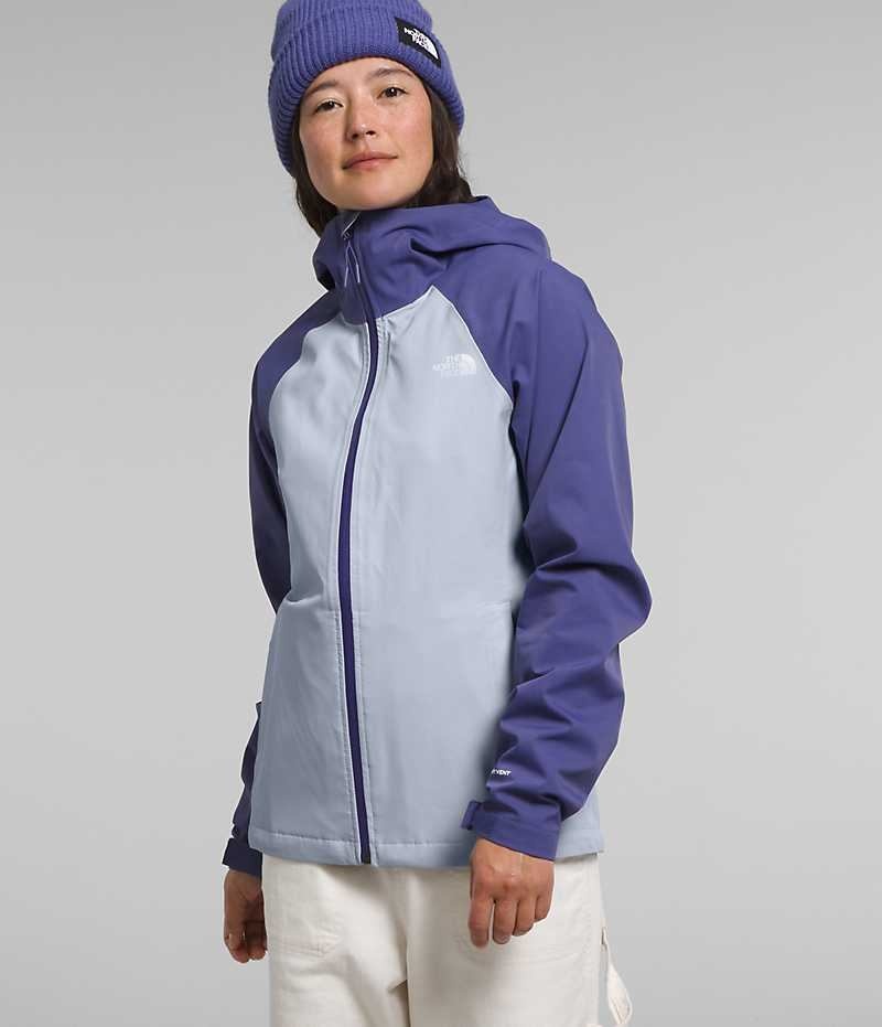 Chaqueta Impermeable The North Face Valle Vista Stretch Mujer Azules | CHILE-JWVSQ