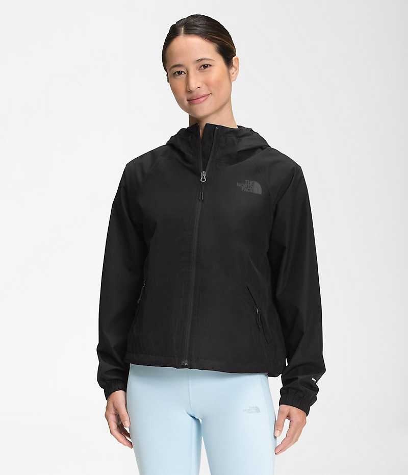 Chaqueta Impermeable The North Face Voyage Corta Mujer Negras | CL-ZMOFU