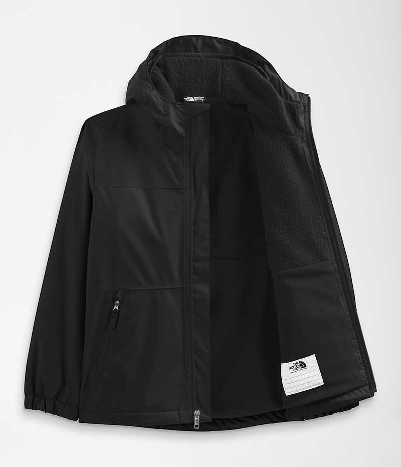 Chaqueta Impermeable The North Face Warm Storm Niño Negras | CHILE-YITQC