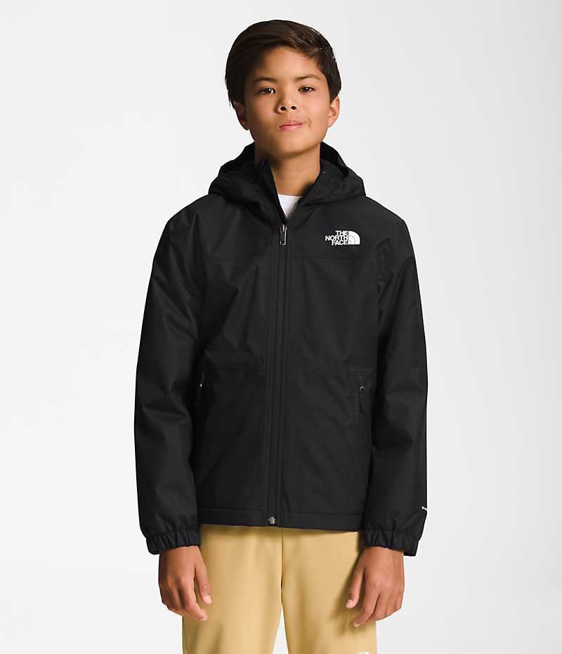 Chaqueta Impermeable The North Face Warm Storm Niño Negras | CHILE-YITQC