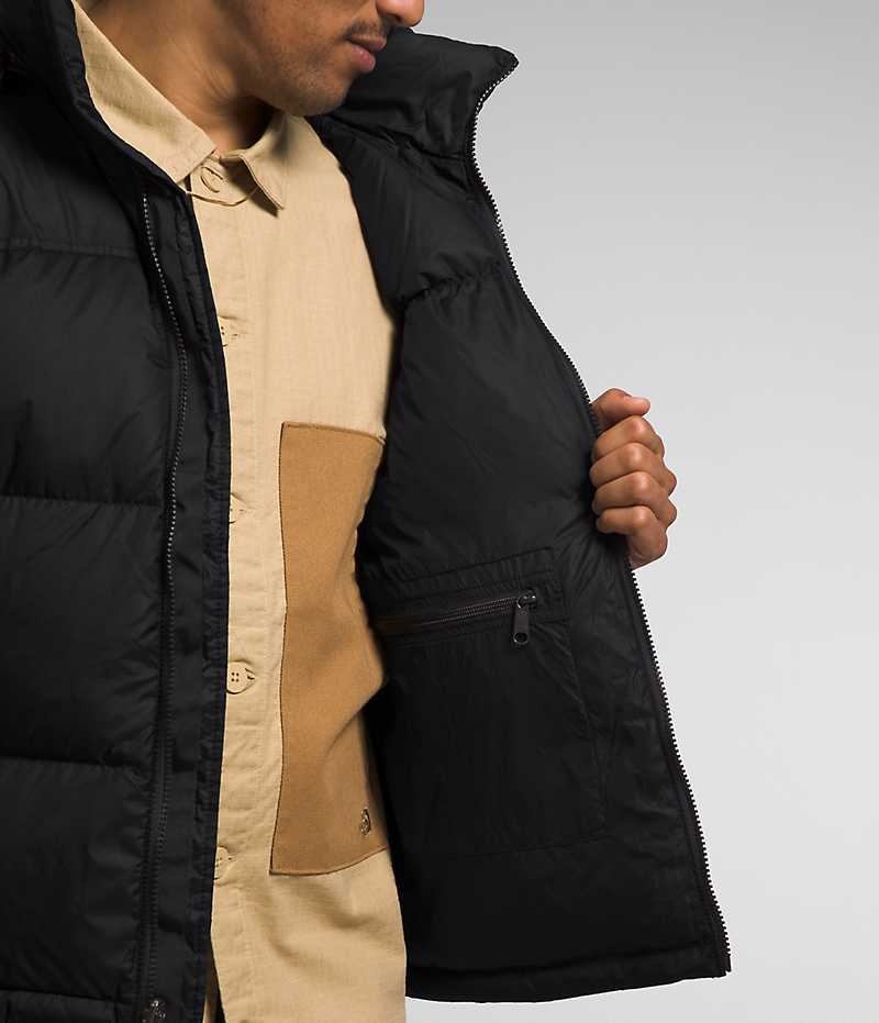 Chaqueta Plumas The North Face 1996 Retro Nuptse Hombre Negras | CHILE-BHAJI