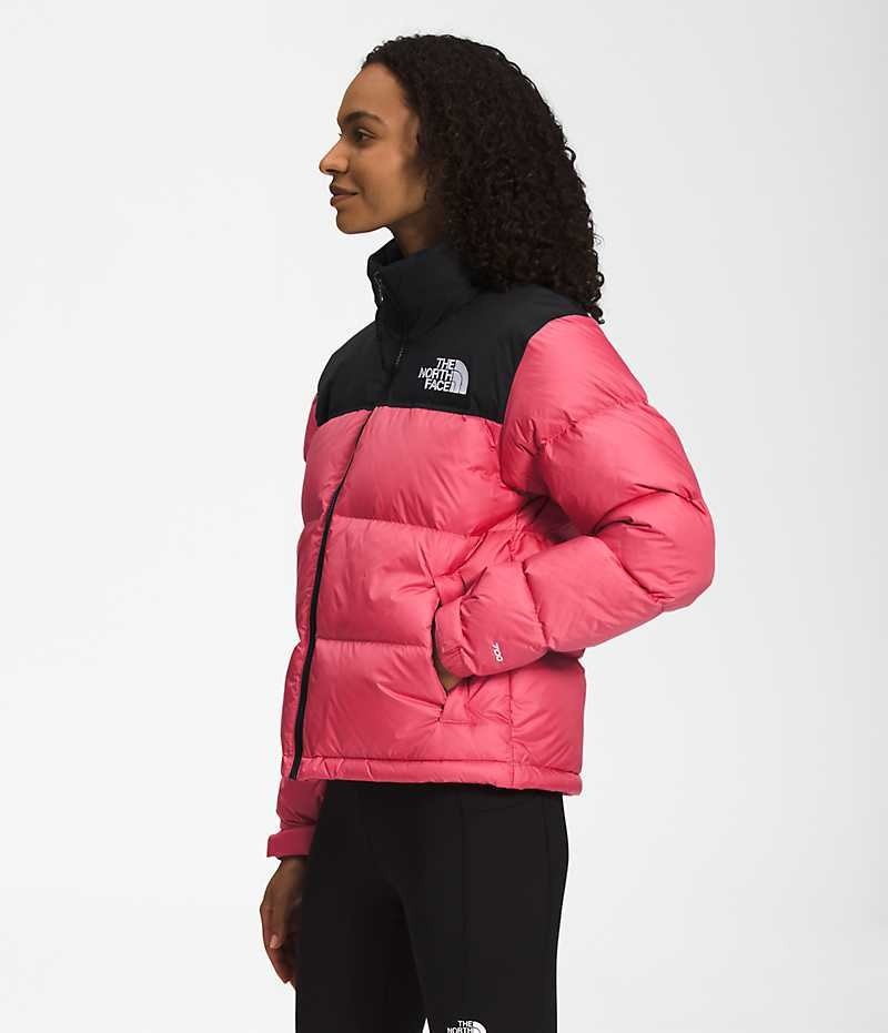 Chaqueta Plumas The North Face 1996 Retro Nuptse Mujer Rosas | CL-DLUIR