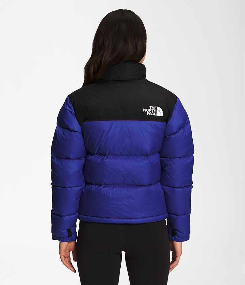 Chaqueta Plumas The North Face 1996 Retro Nuptse Mujer Azules | CHILE-SGYHW