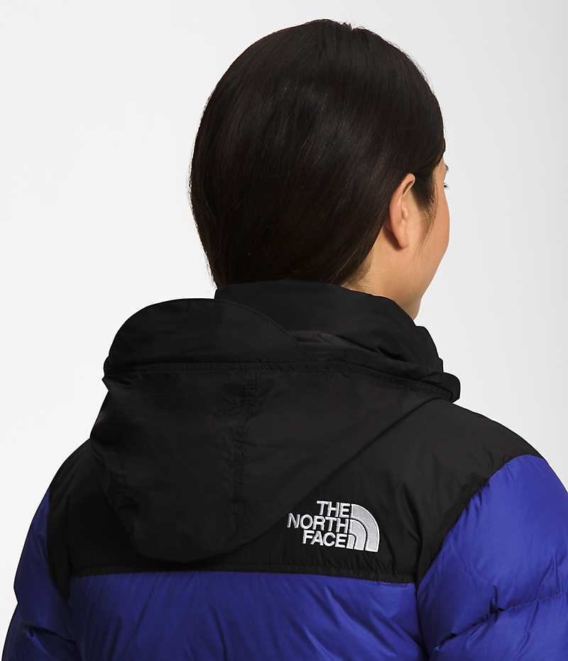 Chaqueta Plumas The North Face 1996 Retro Nuptse Mujer Azules | CHILE-SGYHW