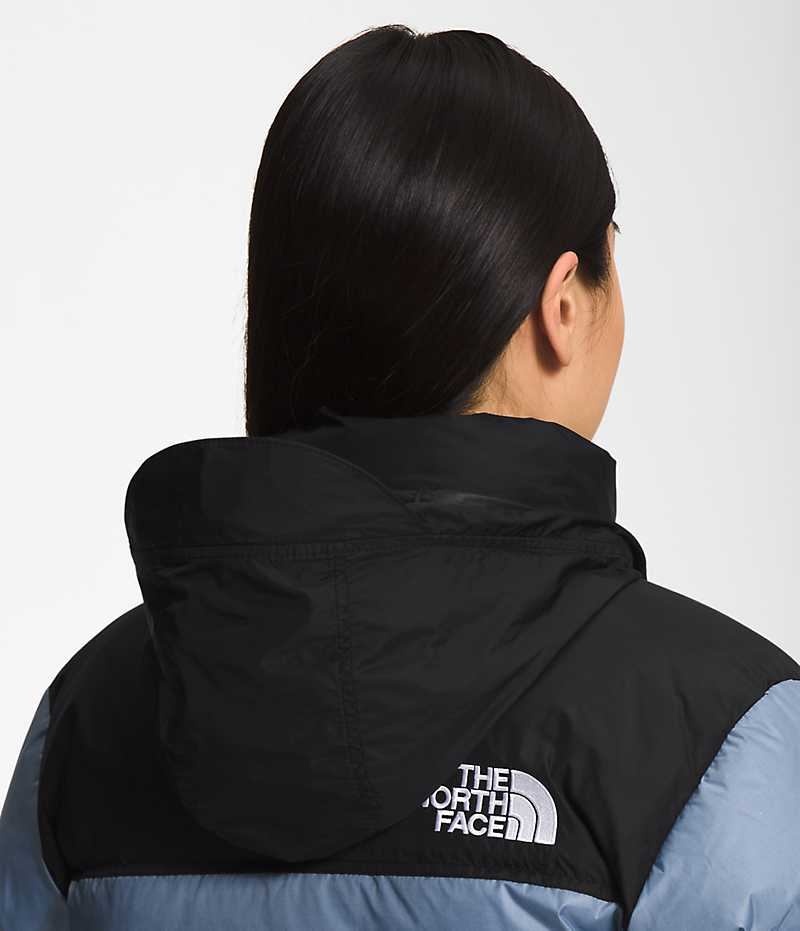 Chaqueta Plumas The North Face 1996 Retro Nuptse Mujer Azules | CL-QMSDA