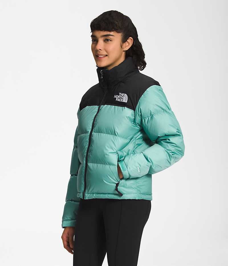 Chaqueta Plumas The North Face 1996 Retro Nuptse Mujer Turquesa | CL-ASKXY