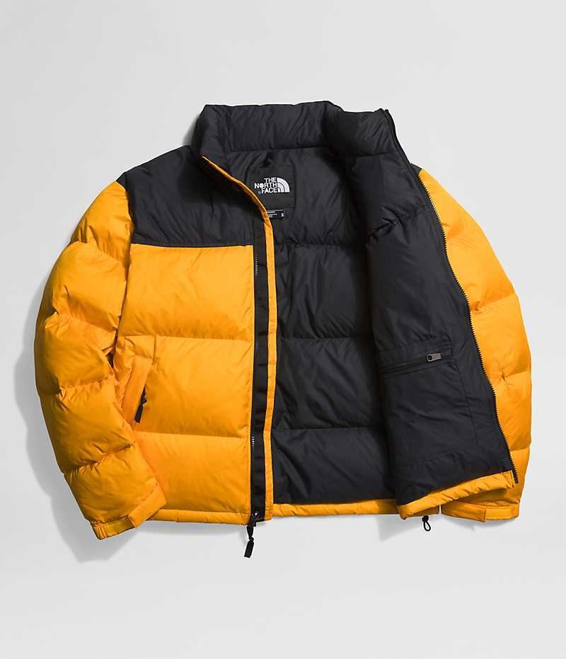 Chaqueta Plumas The North Face 1996 Retro Nuptse Hombre Doradas Negras | CHILE-MDNPE