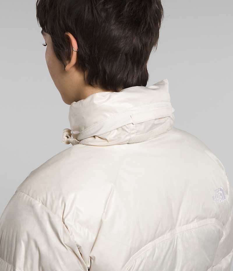 Chaqueta Plumas The North Face 2000 Retro Nuptse Mujer Blancas | CL-JLASN