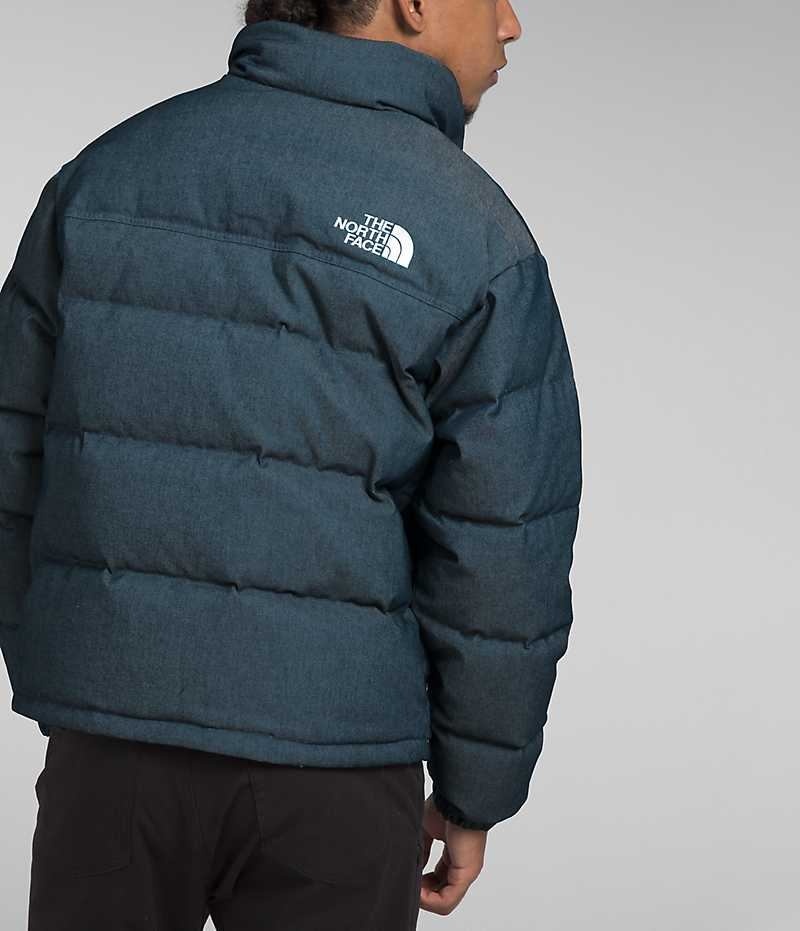 Chaqueta Plumas The North Face ’92 Reversible Nuptse Hombre Azules | CHILE-CXZPR