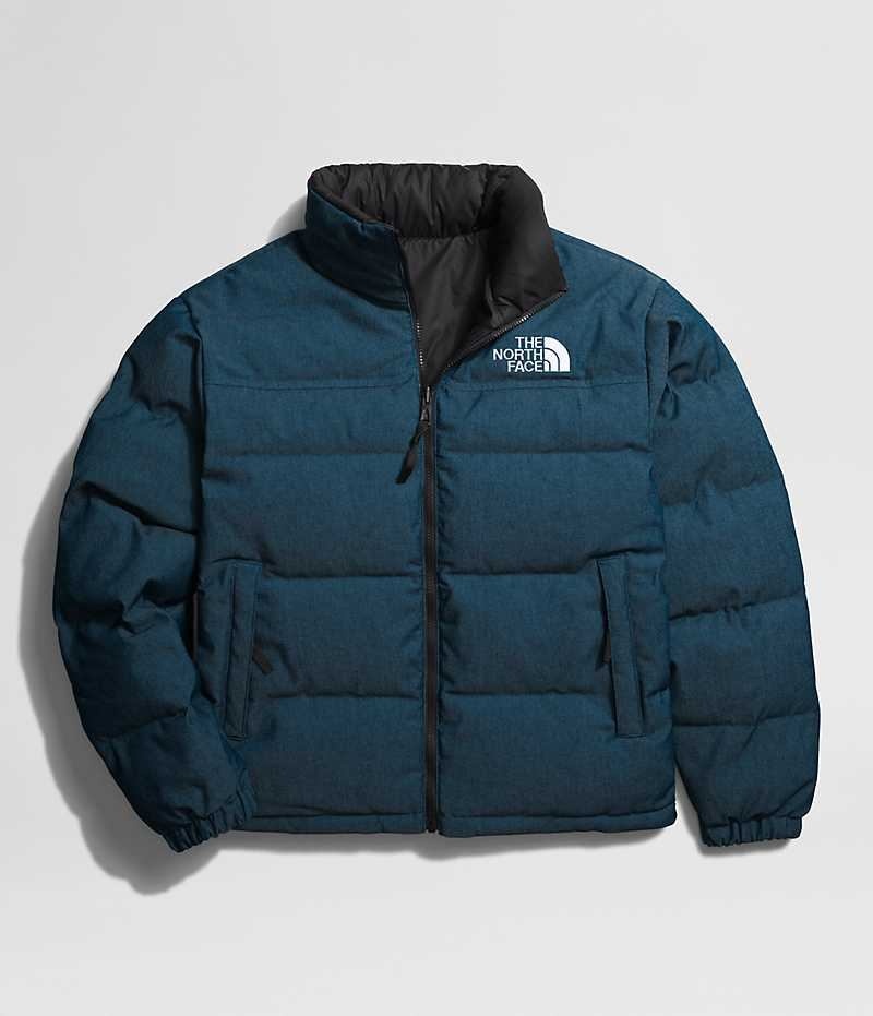 Chaqueta Plumas The North Face ’92 Reversible Nuptse Hombre Azules | CHILE-CXZPR