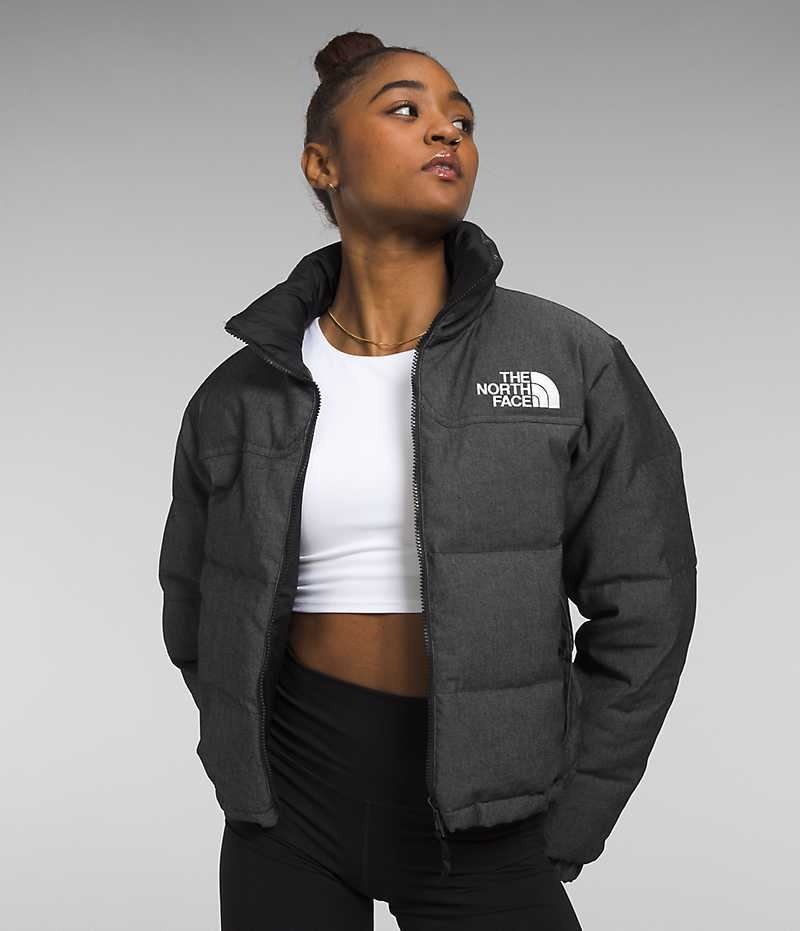 Chaqueta Plumas The North Face ’92 Reversible Nuptse Mujer Negras | CL-IRVFC