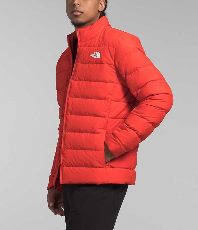 Chaqueta Plumas The North Face Aconcagua 3 Hombre Rojas | CL-CGEDW