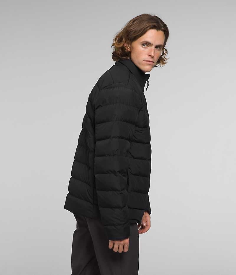 Chaqueta Plumas The North Face Aconcagua 3 Hombre Negras | CHILE-HBKYA