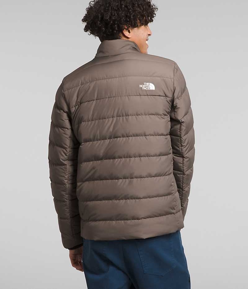 Chaqueta Plumas The North Face Aconcagua 3 Hombre Marrones | CL-XCTFN