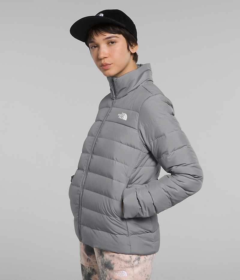 Chaqueta Plumas The North Face Aconcagua 3 Mujer Gris | CHILE-PLMSH