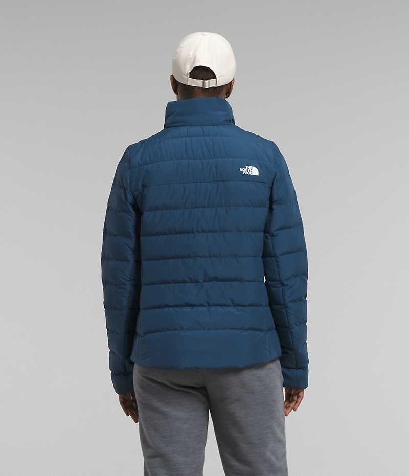 Chaqueta Plumas The North Face Aconcagua 3 Mujer Azules | CL-TYRAE