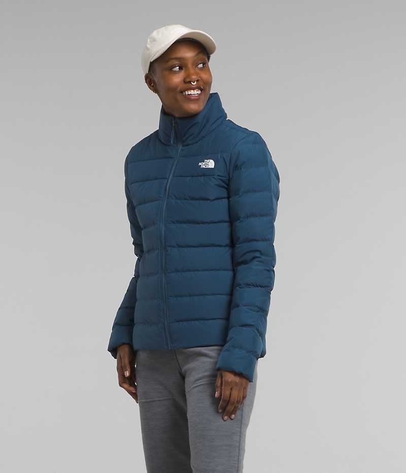 Chaqueta Plumas The North Face Aconcagua 3 Mujer Azules | CL-TYRAE