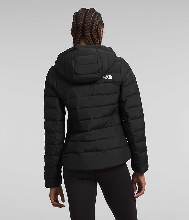 Chaqueta Plumas The North Face Aconcagua 3 Hoodie Mujer Negras | CHILE-IELHM