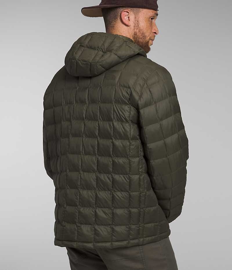 Chaqueta Plumas The North Face Big ThermoBall™ Eco Hoodie 2.0 Hombre Verde Oliva | CL-NYVFX