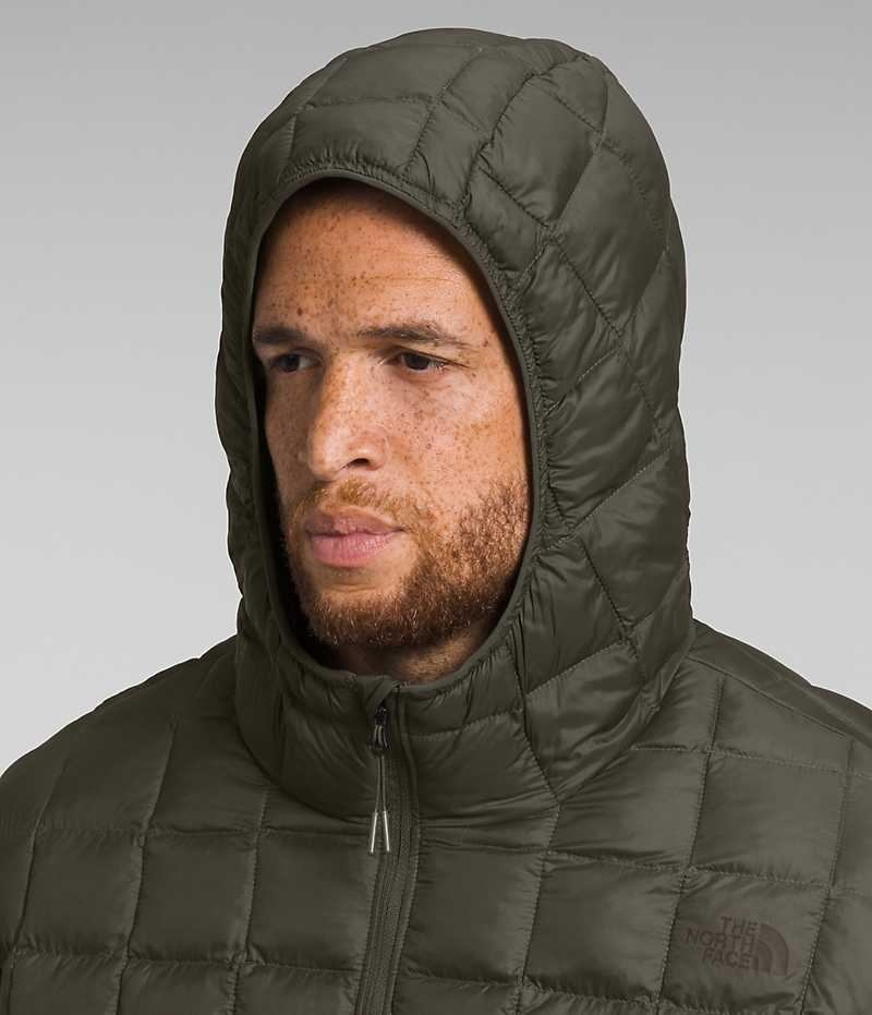 Chaqueta Plumas The North Face Big ThermoBall™ Eco Hoodie 2.0 Hombre Verde Oliva | CL-NYVFX