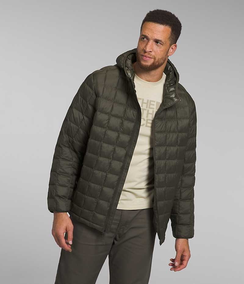 Chaqueta Plumas The North Face Big ThermoBall™ Eco Hoodie 2.0 Hombre Verde Oliva | CL-NYVFX