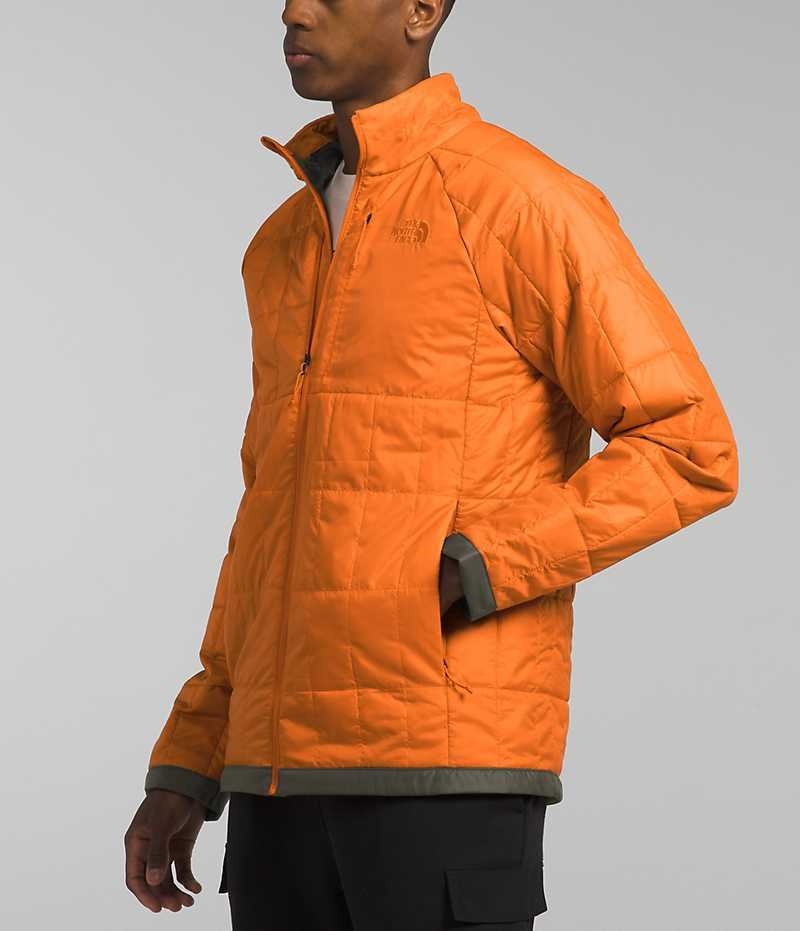 Chaqueta Plumas The North Face Circaloft Hombre Naranjas | CHILE-OLIMK