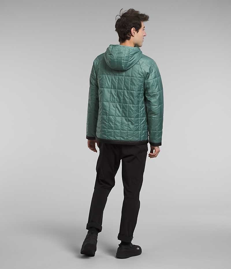 Chaqueta Plumas The North Face Circaloft ¼-Zip Pullover Hombre Verde | CHILE-JHPAZ