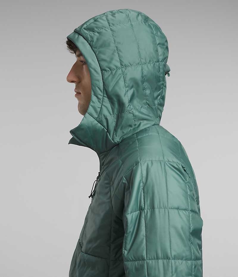 Chaqueta Plumas The North Face Circaloft ¼-Zip Pullover Hombre Verde | CHILE-JHPAZ